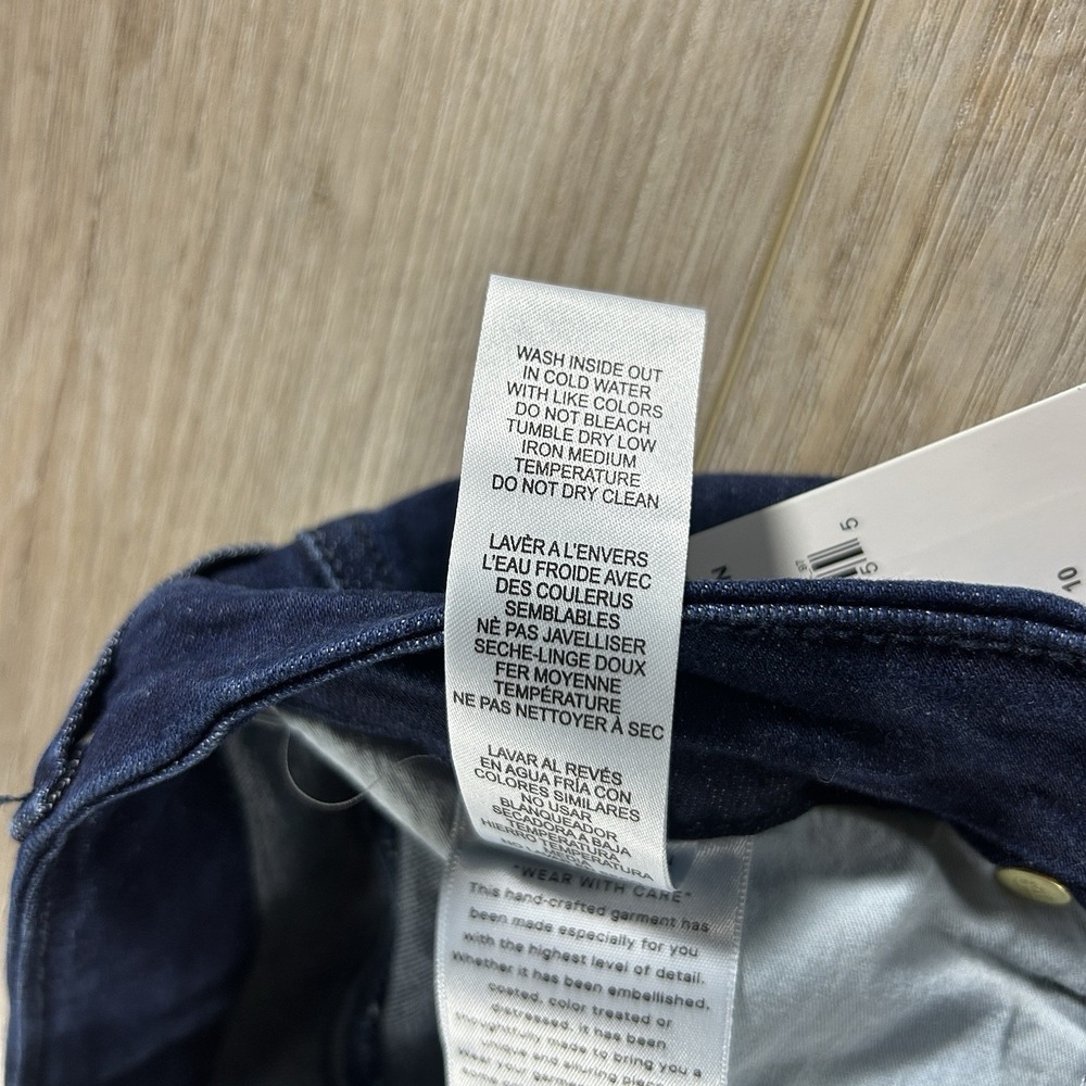 NWT Good American Size 10/30 Good Legs Dark Blue Skinny Jeans Sculpting Slimming - Picture 6 of 12